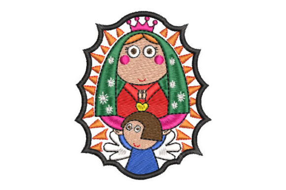 Animated Virgin of Guadalupe Embroidery Review