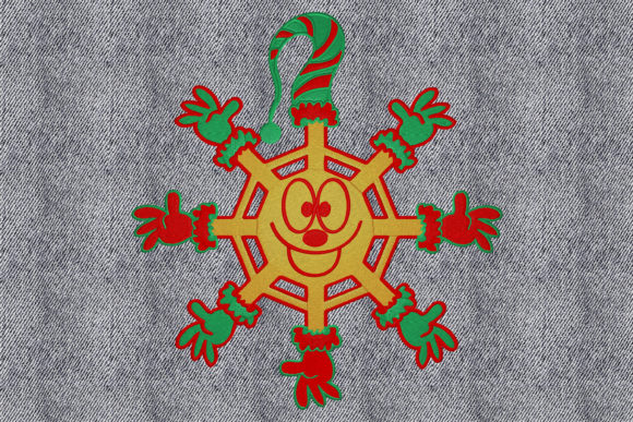 Christmas Snowflake: A Thoughtful Embroidery Design for Personalized Gifts