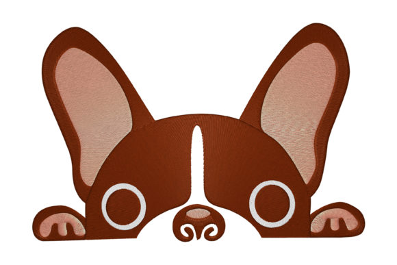 France Bulldog Embroidery Design Review