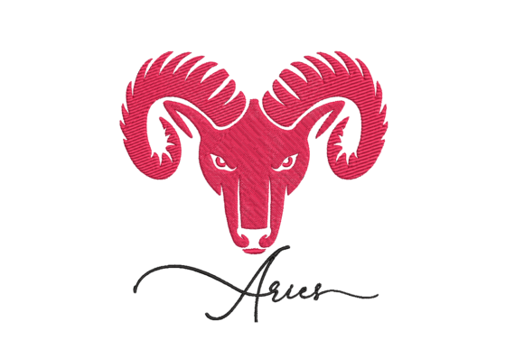 Horoscope Aries: A Thoughtful Embroidery Design for Meaningful Gifts