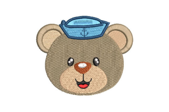 Sailor Bear Face Embroidery Review
