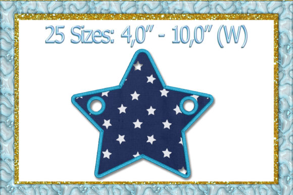 Star Banner Applique